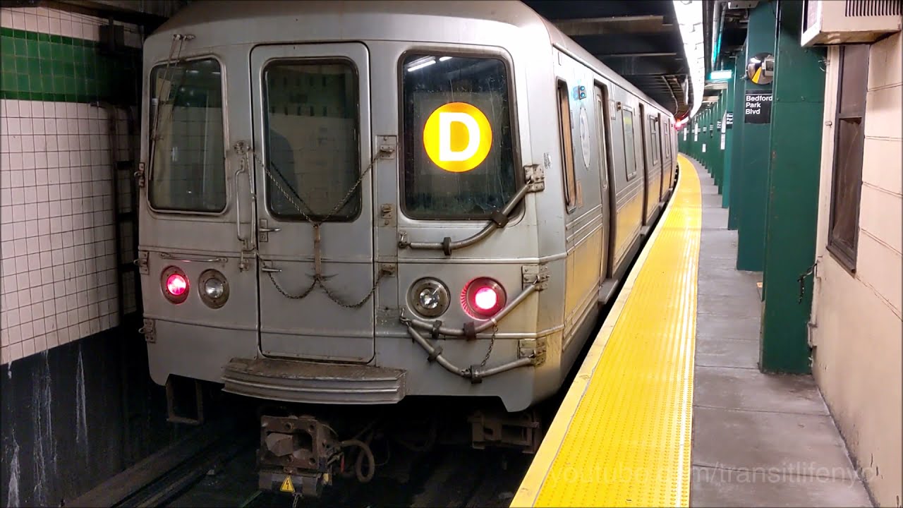 MTA New York City Subway R179's on the D Line