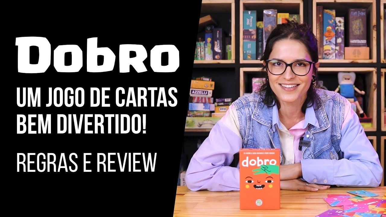 DOBRO (Grok Games) - Um jogo de cartas bem divertido! - S&Atilde;O JOGUE