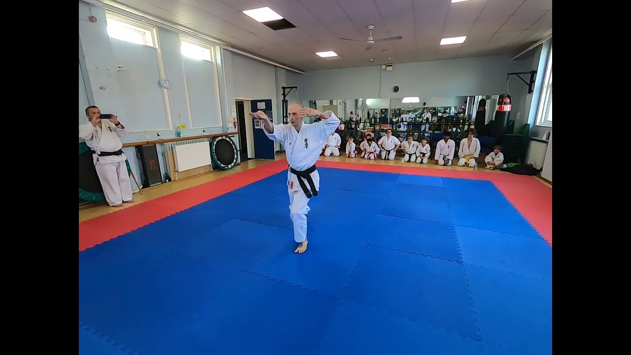 John Sensei  Performing Kanku Dai