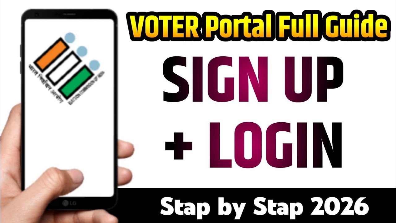 Kaise Banaye ECI Voter Portal Account? | Sign Up + Login Full Process Explained