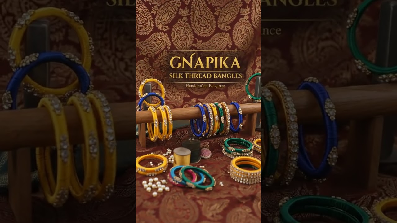 learn silk thread bangles for free ? subscribe to our channel poll is running