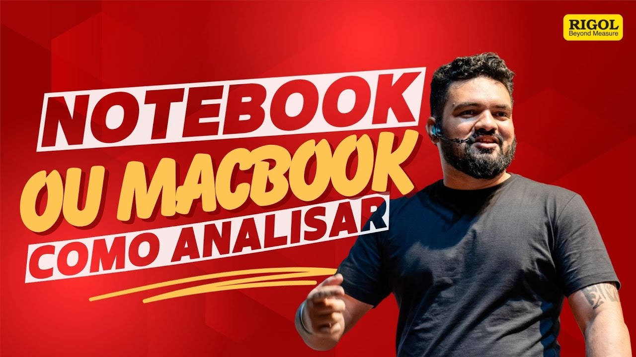Mac Mini Não LIGA? Como Reparar Usando Osciloscopio? Semana do Tecnico RIGOL 2025