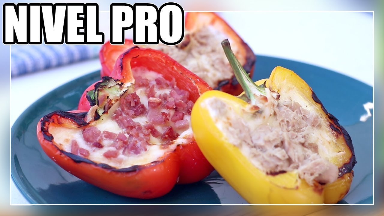 MORRON Relleno  a la PARRILLA | Fácil y Delicioso