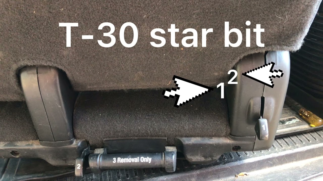 GMC Chevy Third row Latch quick fix