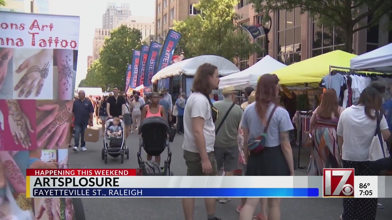 Arts festival continues Sunday in downtown Raleigh