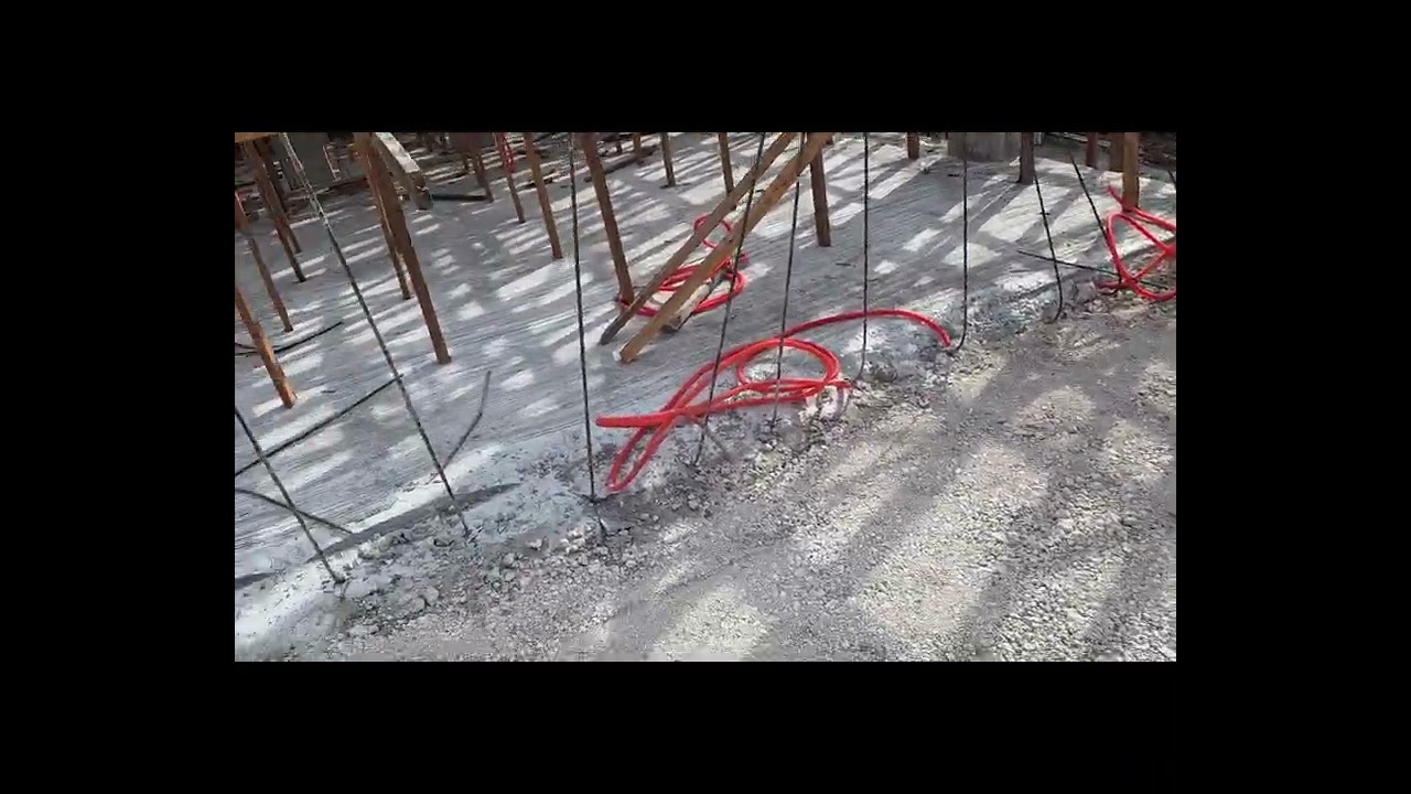 Day 56 - Prepping For The Final Floor Pour For The Inside Of The House And New Upper Beams!