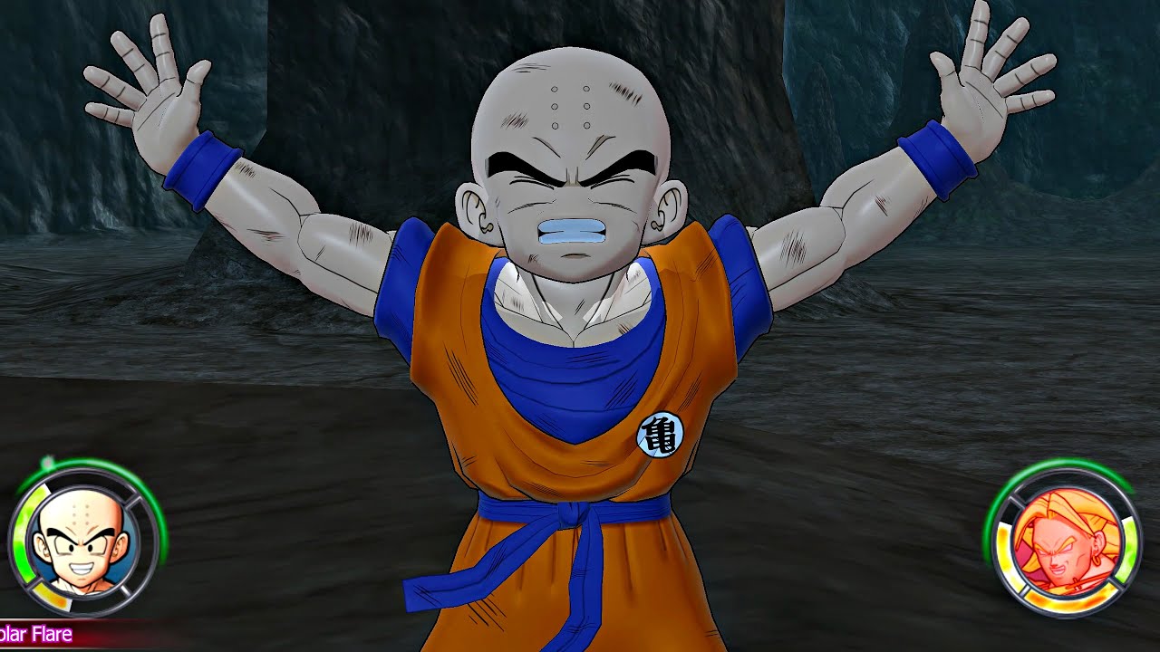 DRAGON BALL: RAGING BLAST 2 - KRILLIN vs BROLY [Requested] #dragonballz
