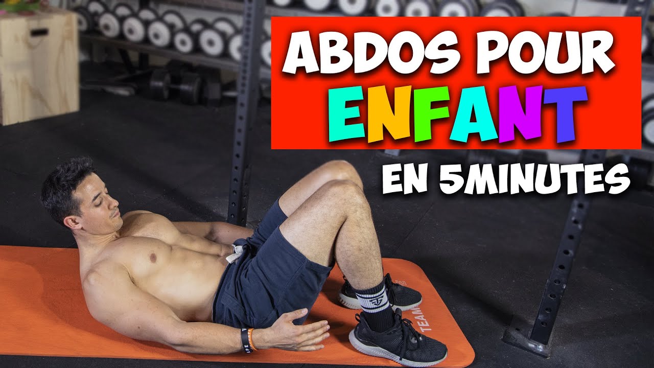 S&eacute;ance abdos pour enfant en 5 minutes !