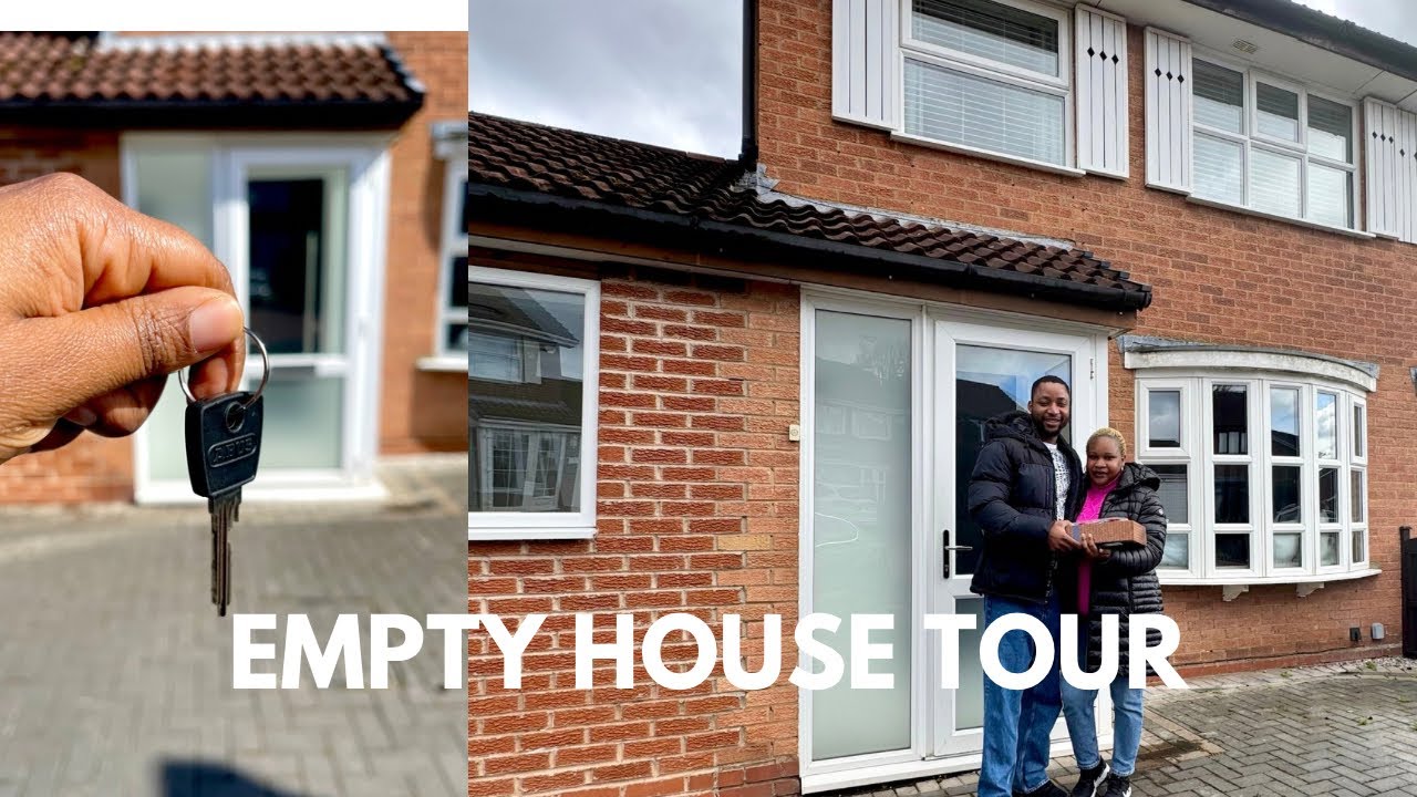 OUR EMPTY HOUSE TOUR UK |  3 BED SEMI DETACHED HOUSE | BIRMINGHAM