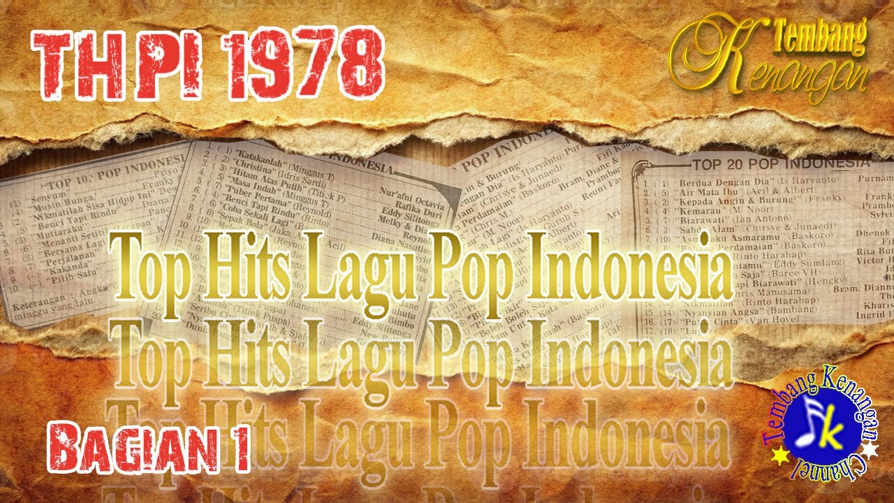 THPI 1978_Awal dimulainya Tangga Lagu Pop Indonesia