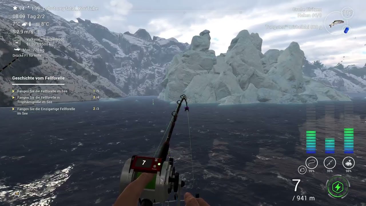 Fishing Planet Folge 1041 Skårland Fjord Weihnachts Mission Teil 3