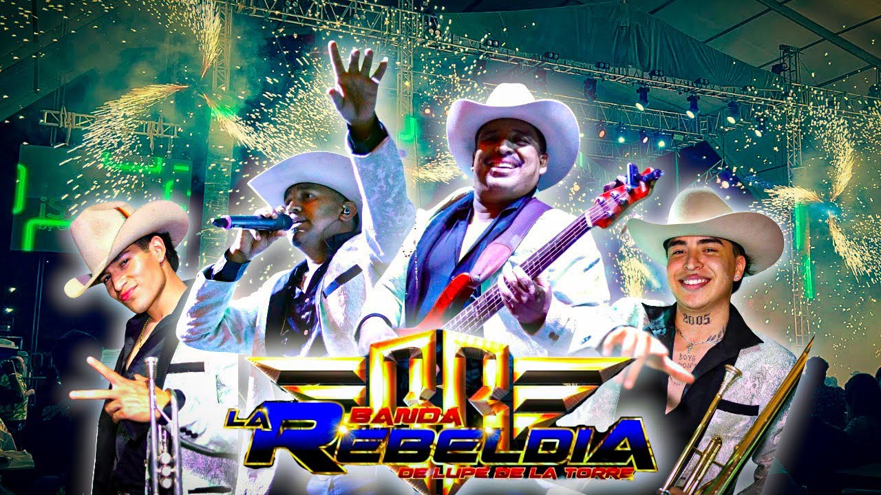Banda La Rebeldía - Jinetes En El Cielo - En Vivo - Feria De Torreón 