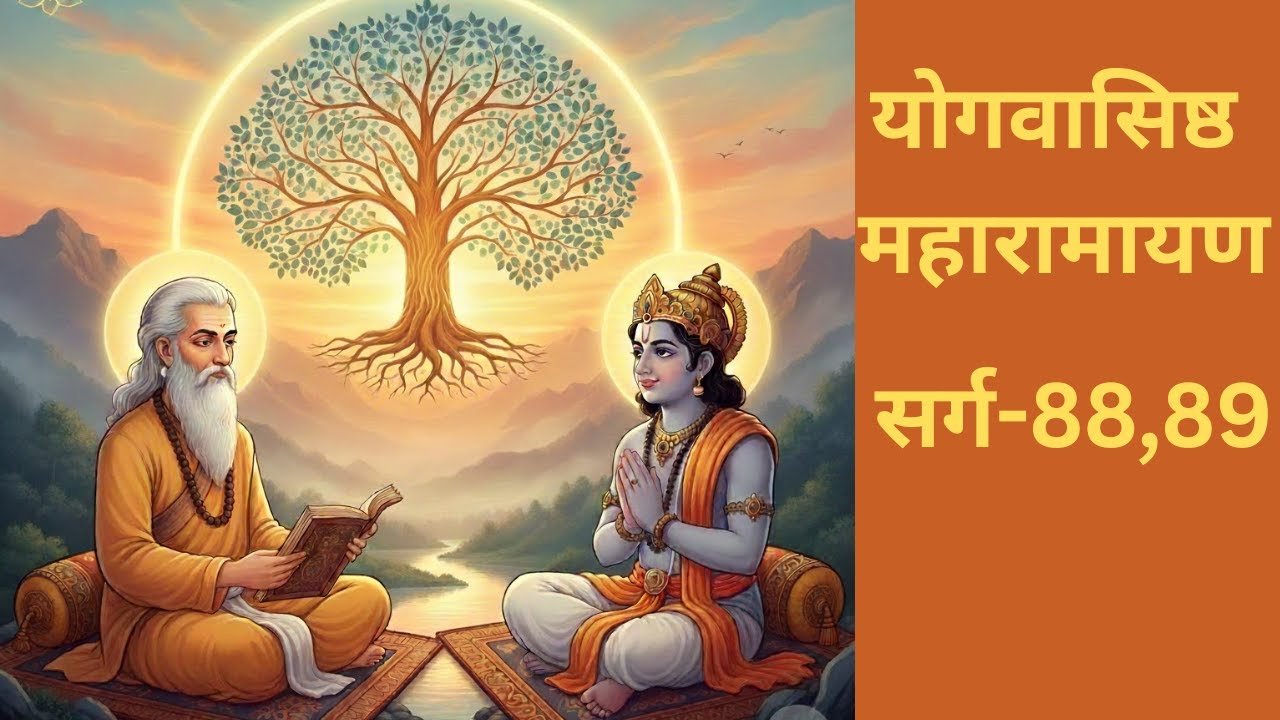 YogVashistha MahaRamayan  Sarg- 88,89|| योगवशिष्ठ महारामायण निर्वाण प्रकरण