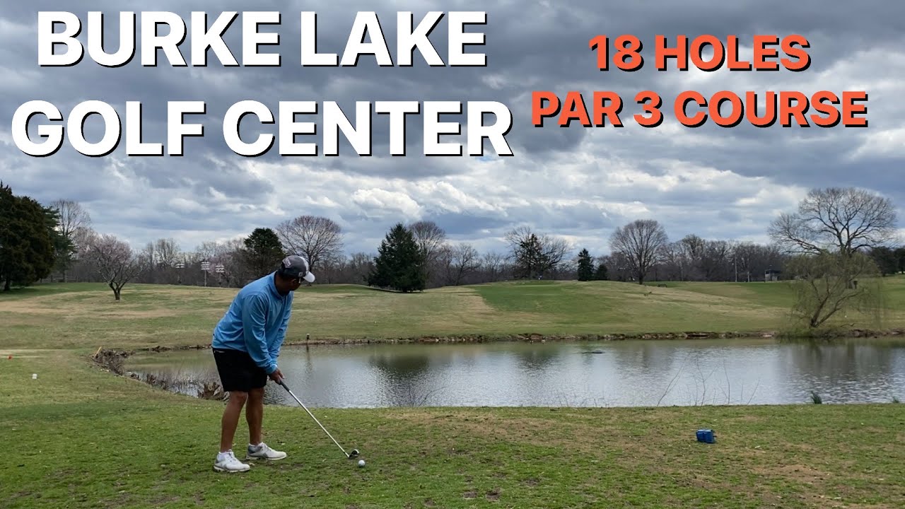 ALL 18 Holes | Burke Lake Golf Center (No tracers, commentary or music. Just GOLF)