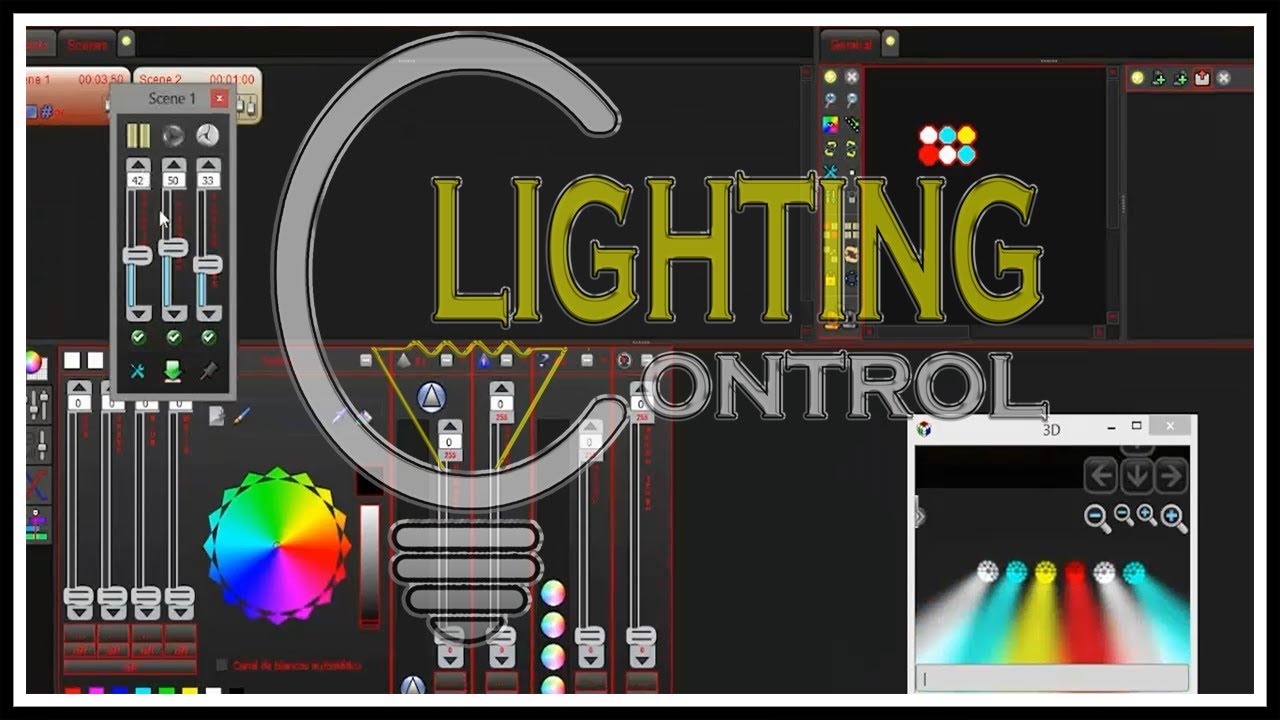 escenas con par led en | lite tek delux | sun star | alien pro | megaluz show |