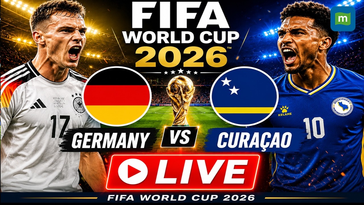 Germany vs Cura&ccedil;ao LIVE: FIFA World Cup 2026 LIVE | Live from NRG Stadium, Houston | Football LIVE