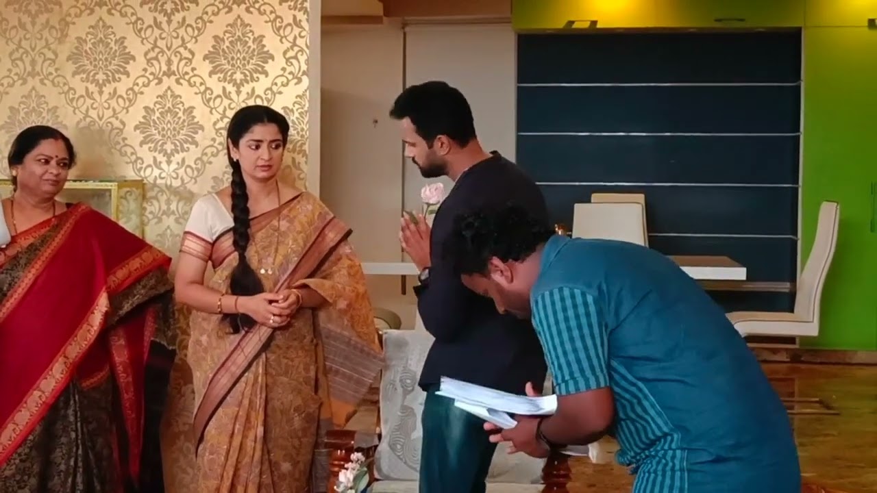 ಭಾಗ್ಯಲಕ್ಷ್ಮಿ ಧಾರಾವಾಹಿಯ ಭಾಗ್ಯ ಮತ್ತು ತಾಂಡವ ತೆರೆ ಹಿಂದಿನ ಮೇಕಿಂಗ್ ವಿಡಿಯೋ