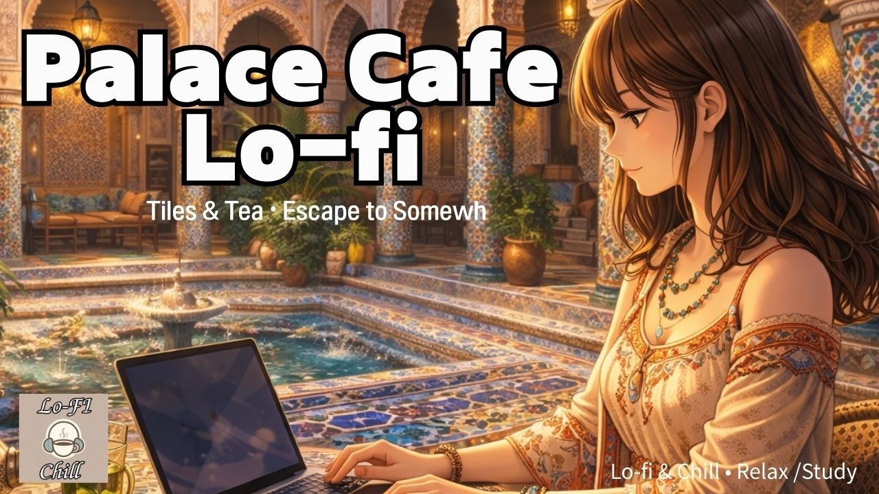 Moroccan Riad Lofi ☕ exotic beats to relax/study to [2026 chill mix]