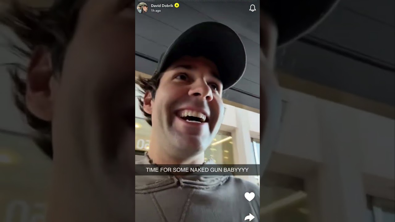 NAKED GUN MOVIE PREMIERE David Dobrik Snapchat 24 Jul 2025 1