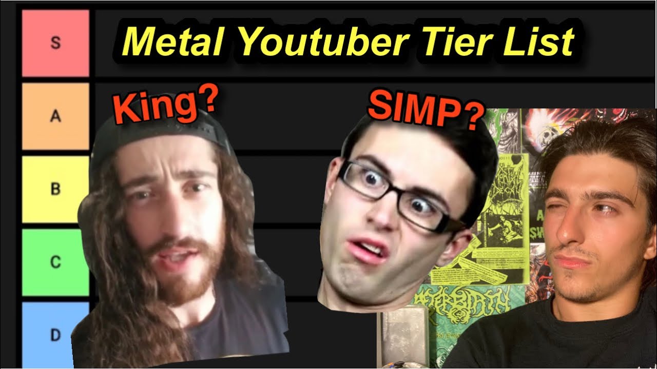 Metal Youtuber Tier List