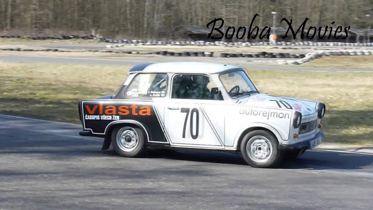 Trabant Wartburg Racing Cup Rally Stage Písek 2016