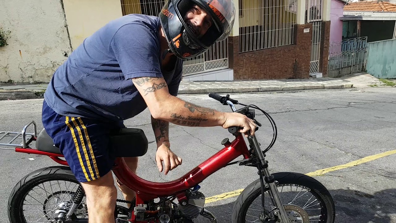 Olha essa mobilete preparada