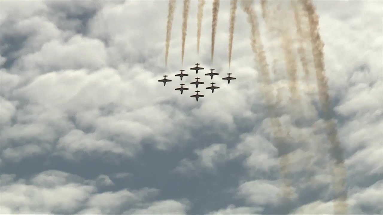 Исторический реактивный самолет пилотажной группы Snowbirds обосновался на постоянной основе в Му...