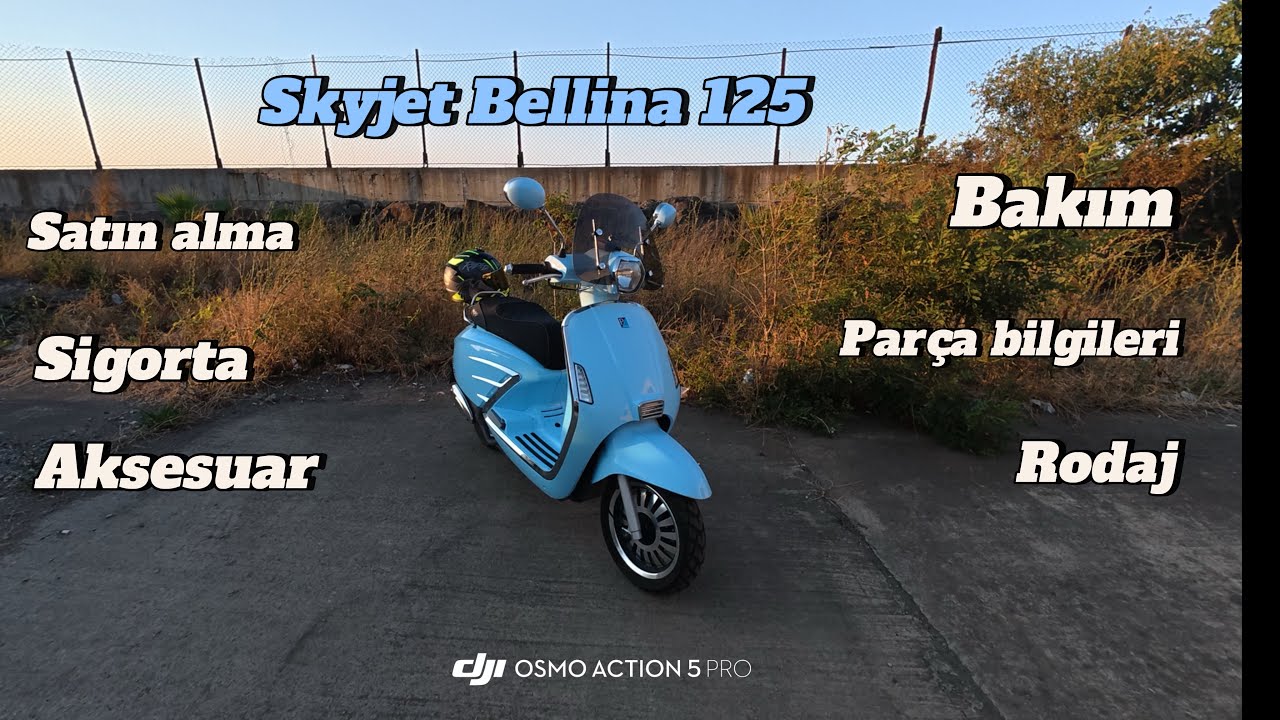 Skyjet Bellina 125 hakkında bilmeniz gerekenler.
