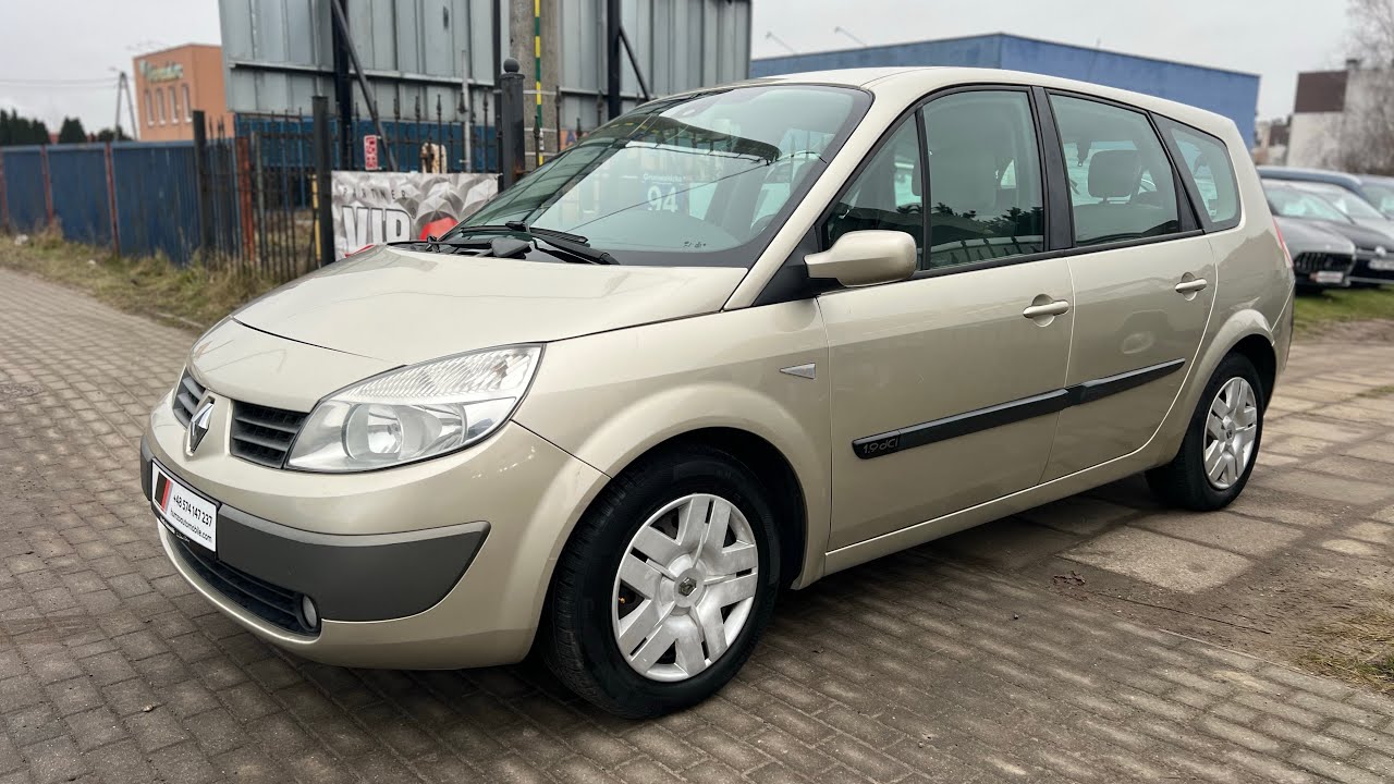 SPRZEDANY - Renault Grand Scenic 1.9 dci 7 os&oacute;b / rodzinna 500+ oferta dla Kowalskiego