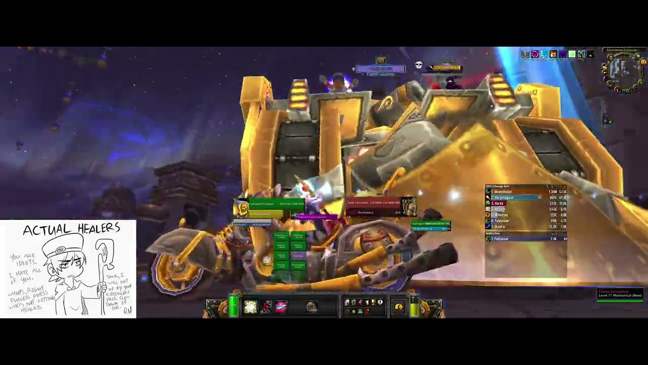 Ulduar 10 Full Clear - All Hardmodes - Yogg 0 & Algalon - Disc Priest POV