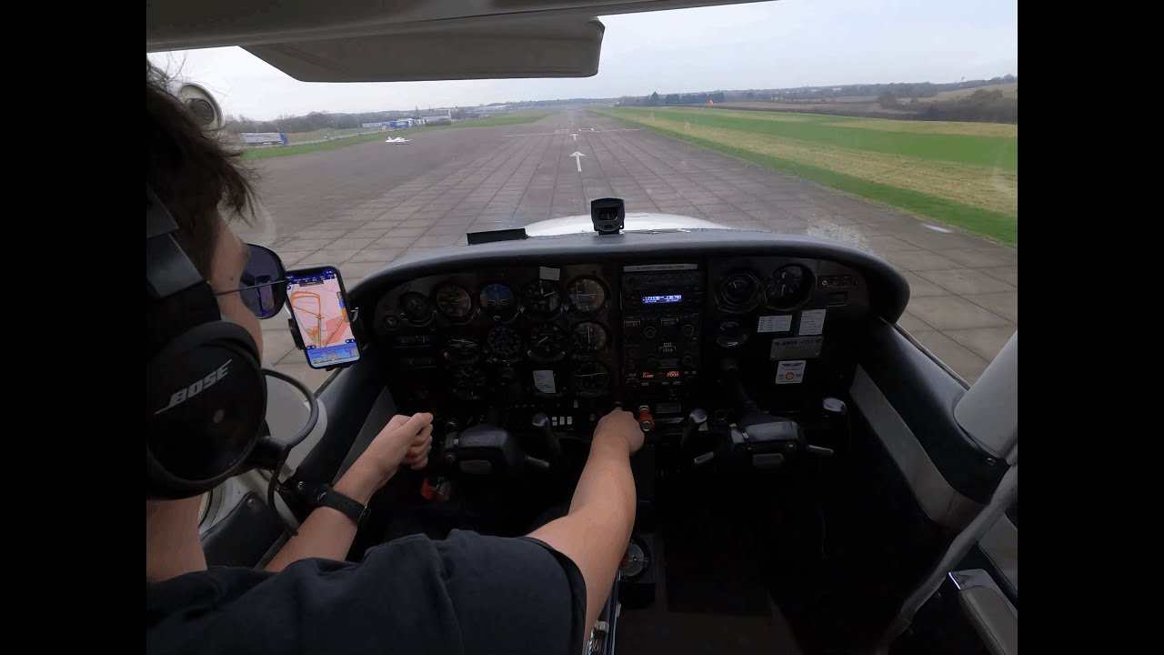 First solo flight! Circuits at North Weald