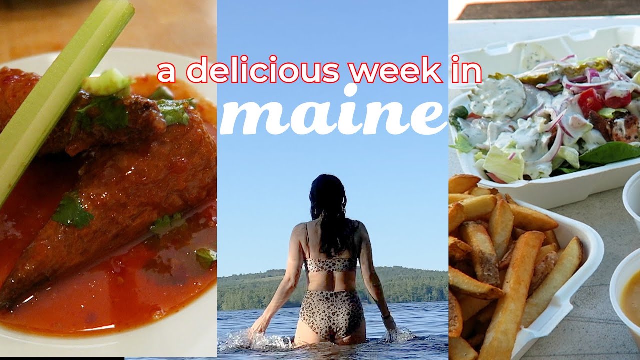 All the Vegan Food I Ate in Maine🌲