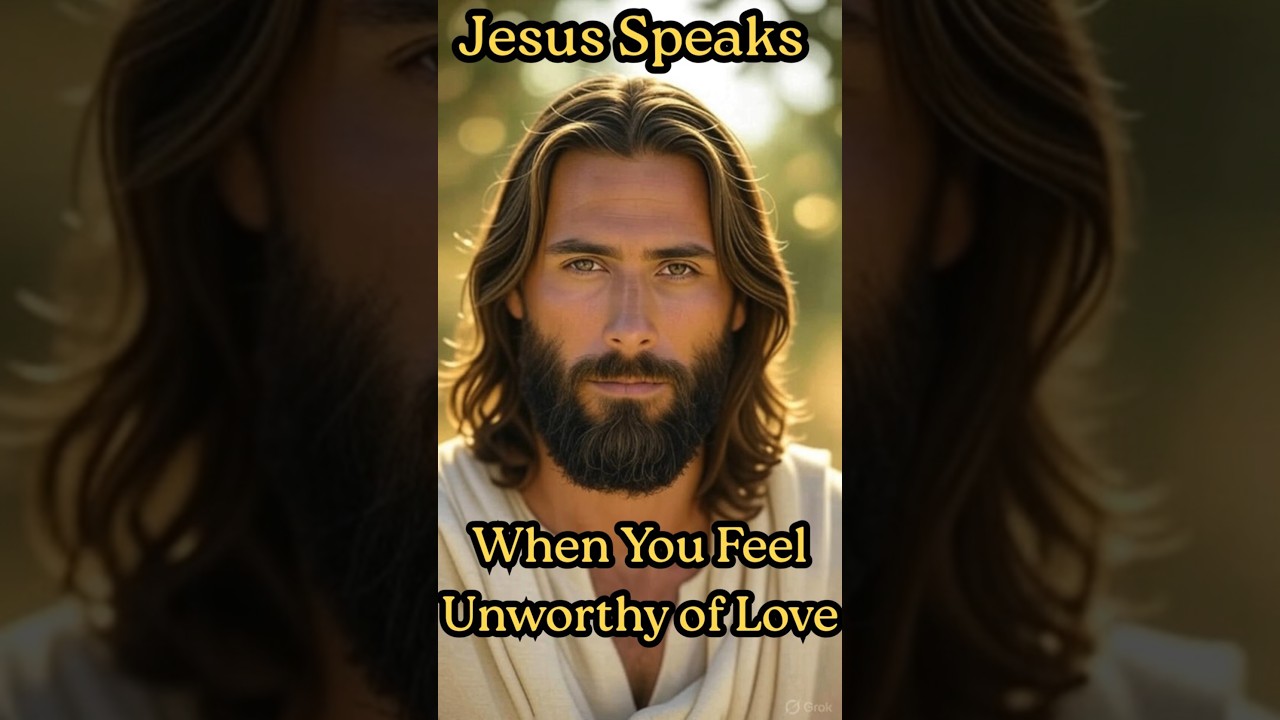 Jesus Speaks: When You Feel Unworthy of Love 