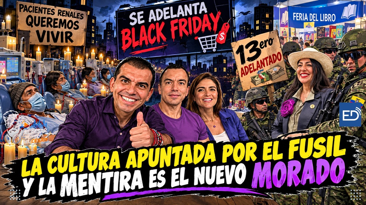 ⚠️AL CESAR LO QUE ES DEL CESAR🔴LA CULTURA AMENAZADA CON  FUSIL Y LAS MENTIRAS SON EL NUEVO MORADO🔴