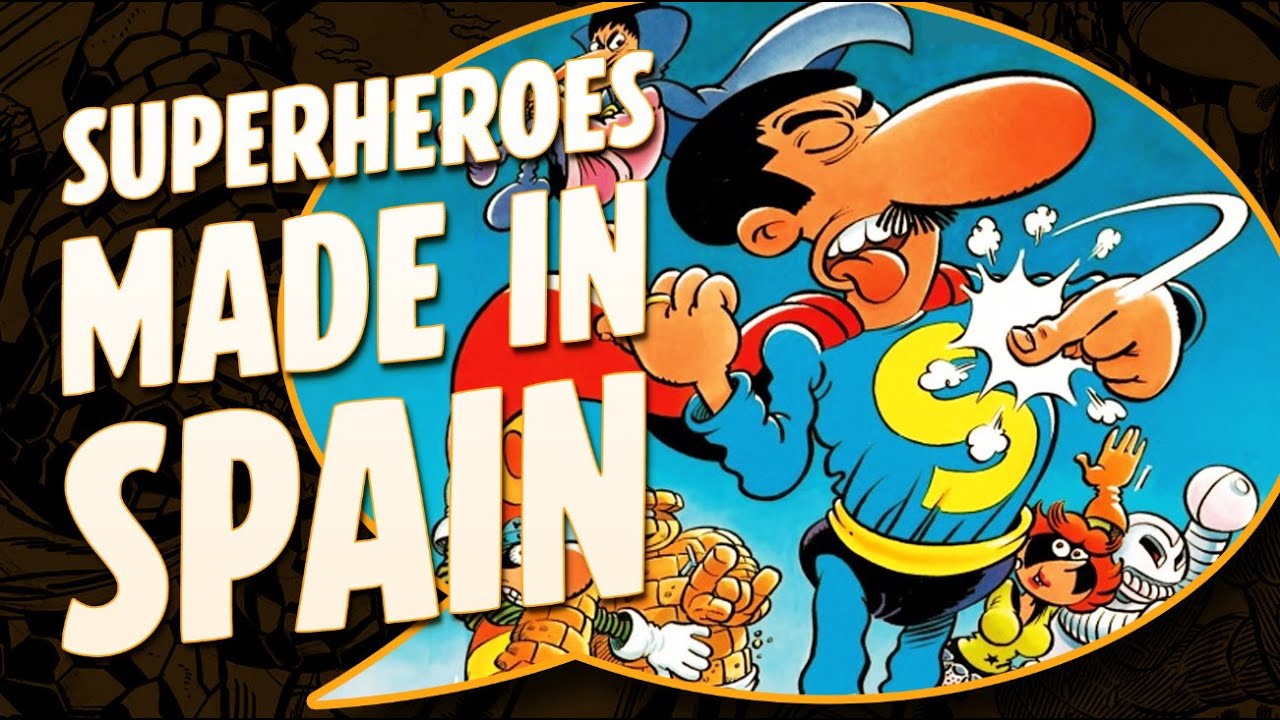 Superheroes made in Spain