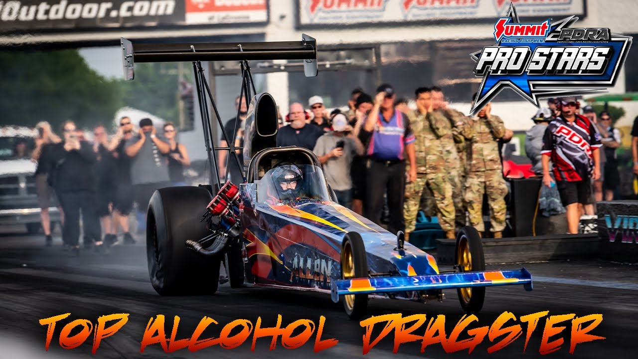 Top Alcohol Dragster - PDRA Pro Stars!