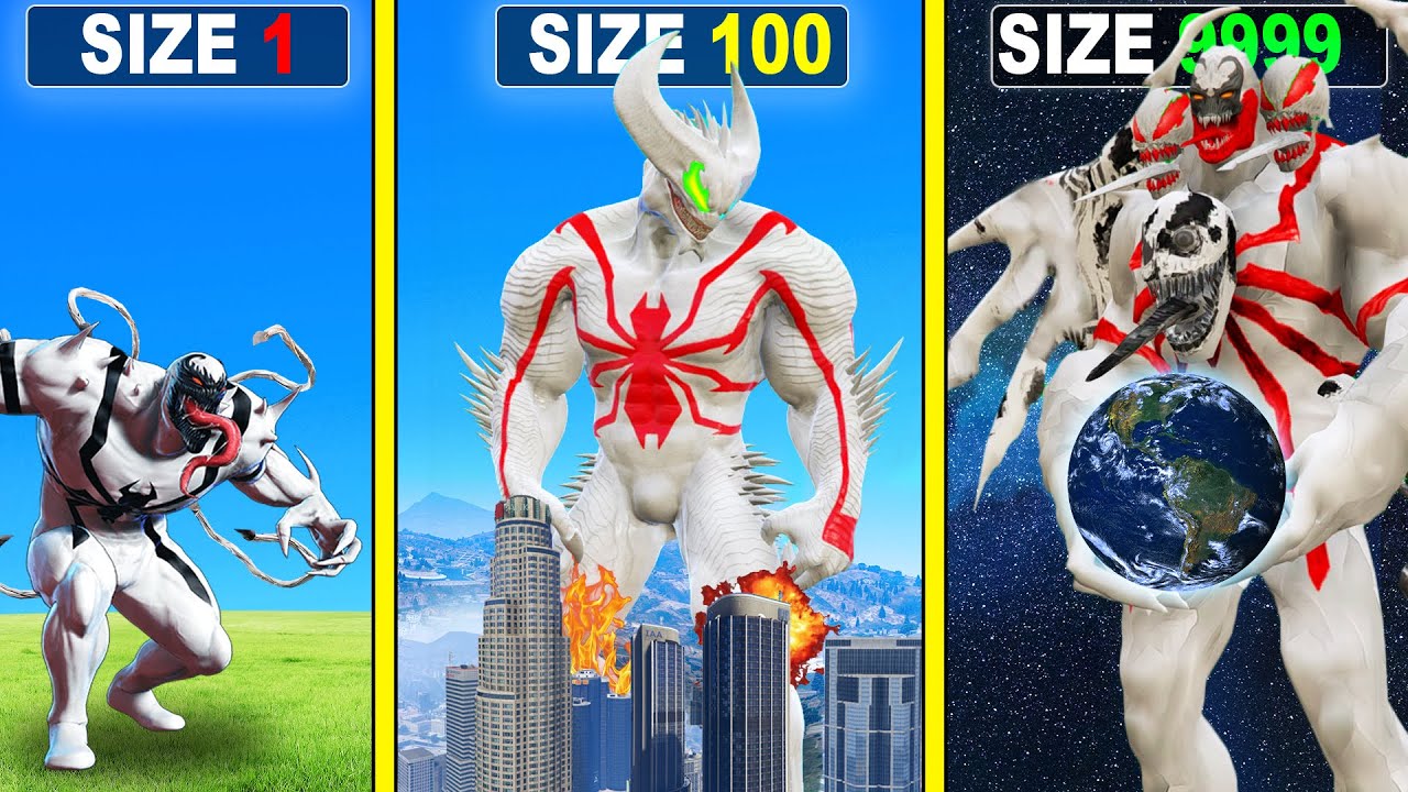 Upgrading ANTI-VENOM into the BIGGEST EVER in GTA 5