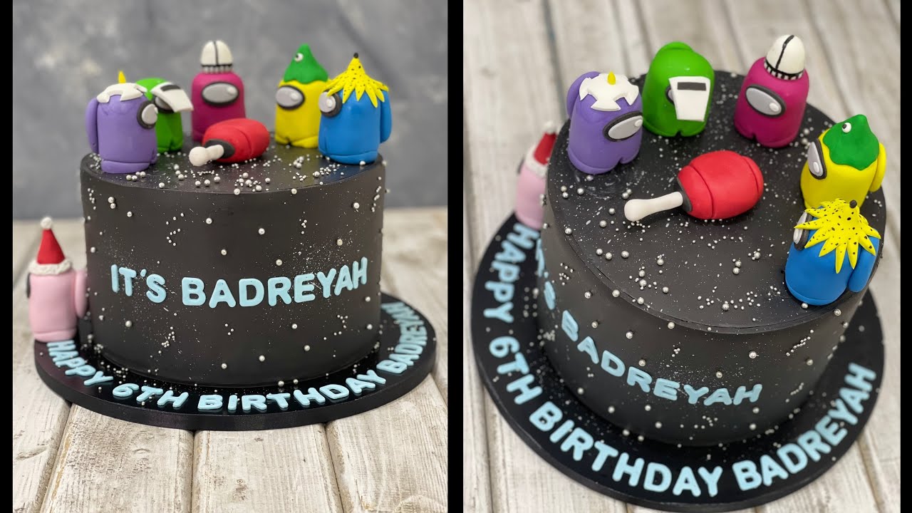Among Us Cake