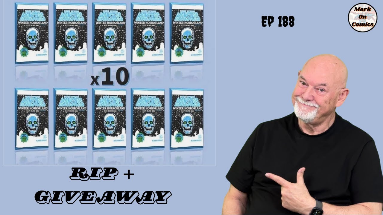 Mark on Comics - Mark Spears Monsters 8 blindbag Rip Dec 26th, 2025 - EP 188