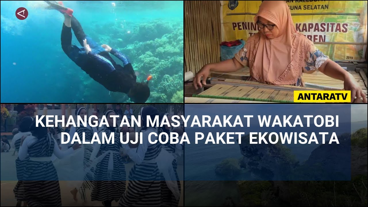 Kehangatan masyarakat Wakatobi dalam uji coba paket ekowisata