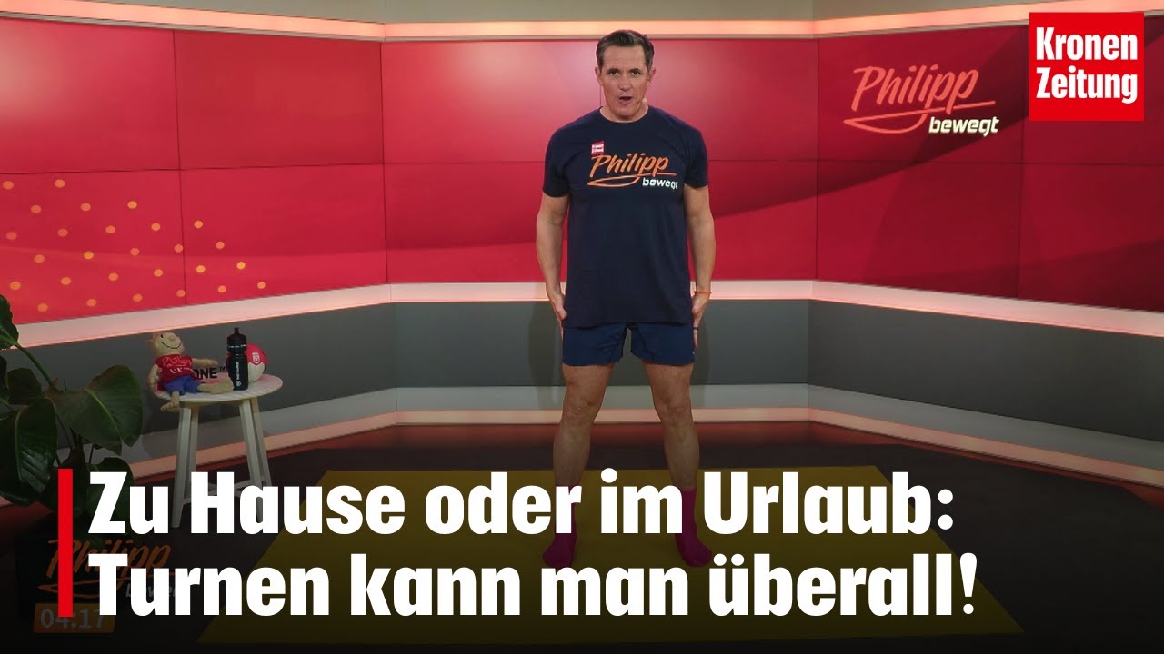 Philipp bewegt am Samstag, 15.3.: Turnen kann man überall