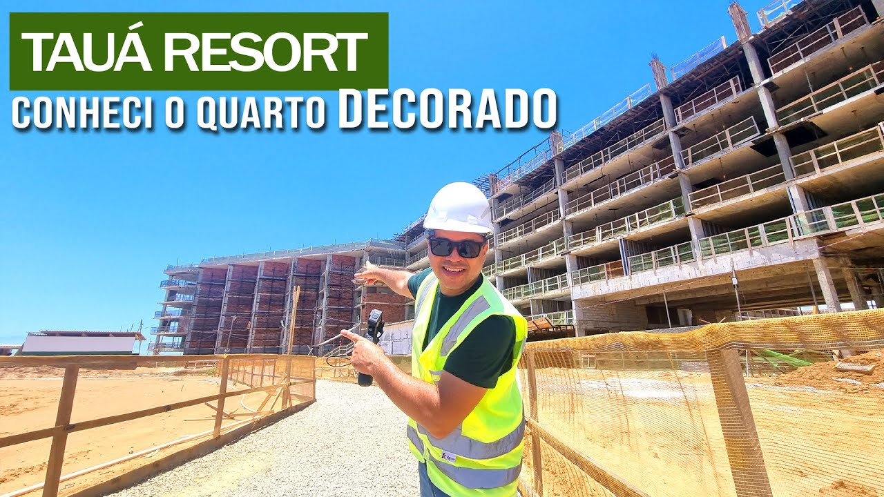 É FARAÔNICO!!! VEJA COMO ESTÁ FICANDO UM DOS MAIORES RESORTS DO BRASIL EM JOÃO PESSOA  - TAUÁ RESORT