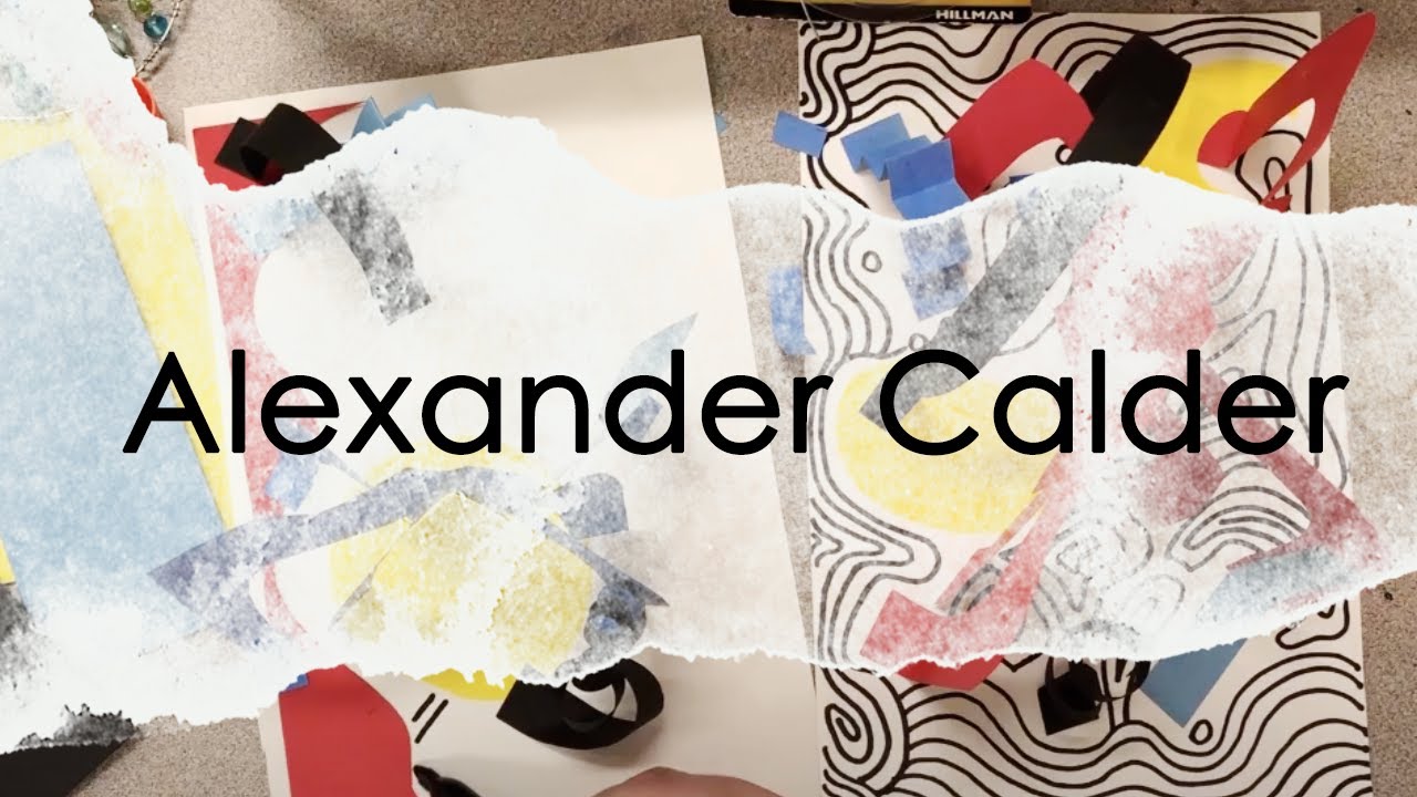 Alexander Calder Paper Sculptures