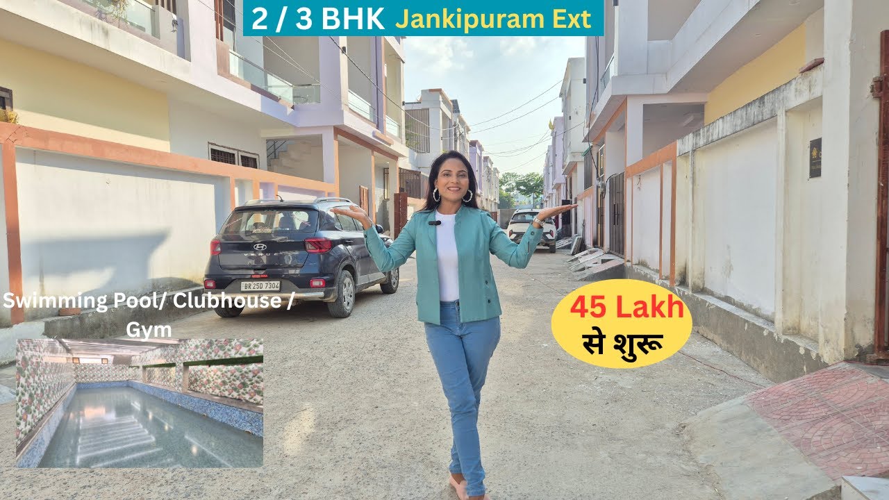 2 & 3 bhk House For Sale In Jankipuram Ext Lucknow With All Amenities | @Simplyshilpi