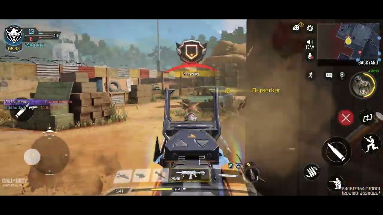 Newer CoD Mobile Player Multiplayer TDM 