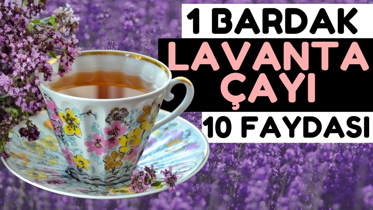 Lavanta Çayı İçmenin İnanılmaz 10 Faydası | Lavanta Çayının Faydaları Nelerdir?