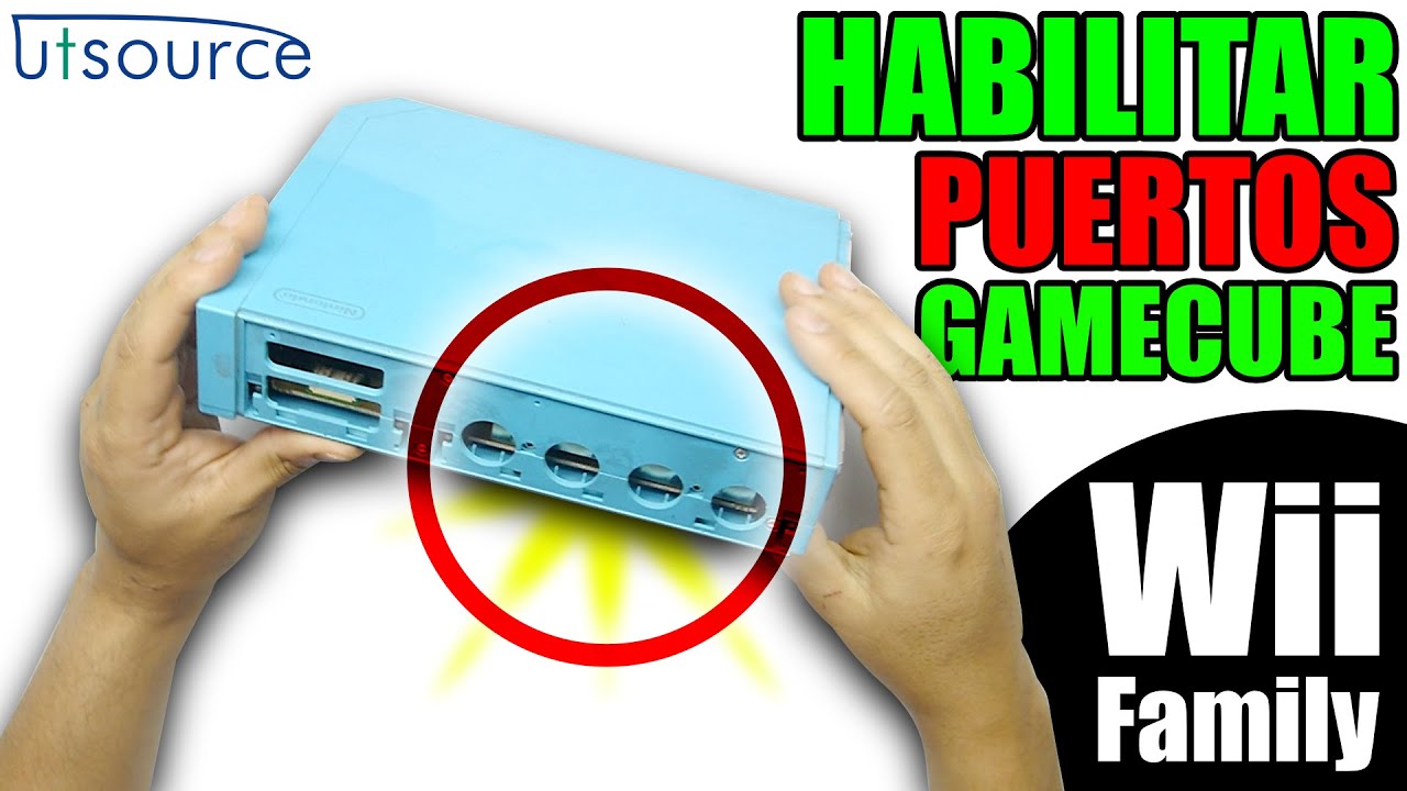 TU WII NO TIENE PUERTOS DE GAMECUBE? los pondremos bluetooth - UTSOURCE