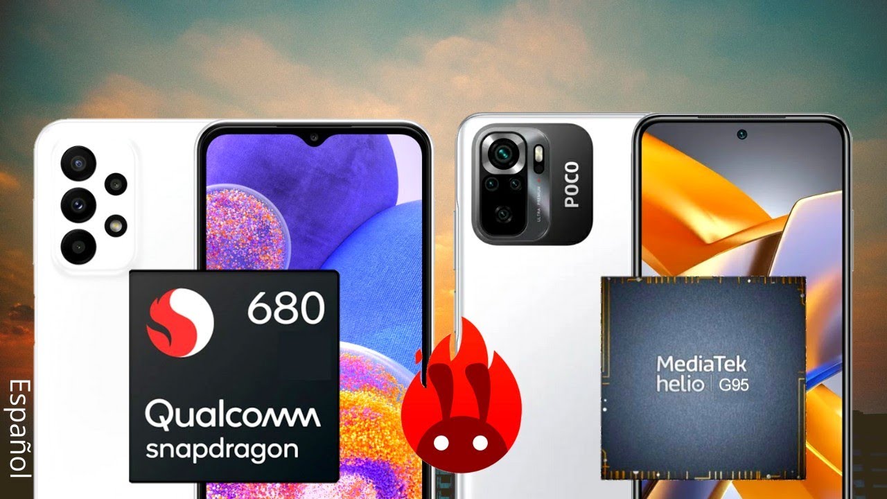✅Snapdragon 680 Vs Mediatek Helio G95 (Samsung Galaxy A23 - Poco M5s)