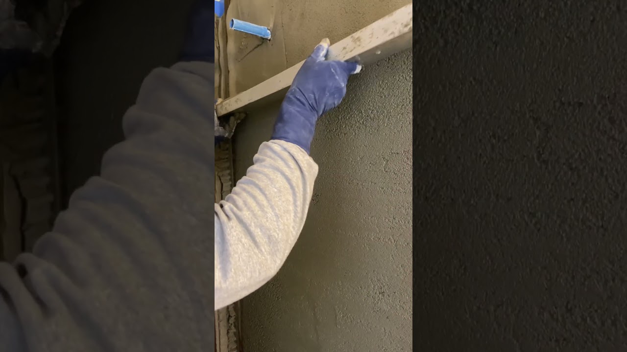 How to float perfect shower walls #mud #diy #howto #tile #walls