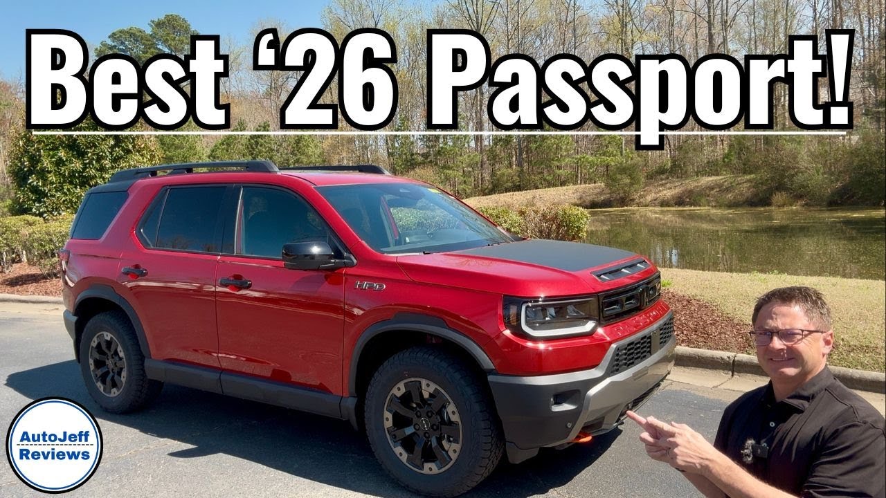 Coolest 2026 Honda Passport You'll Find: TrailSport Elite & HPD Pkg!